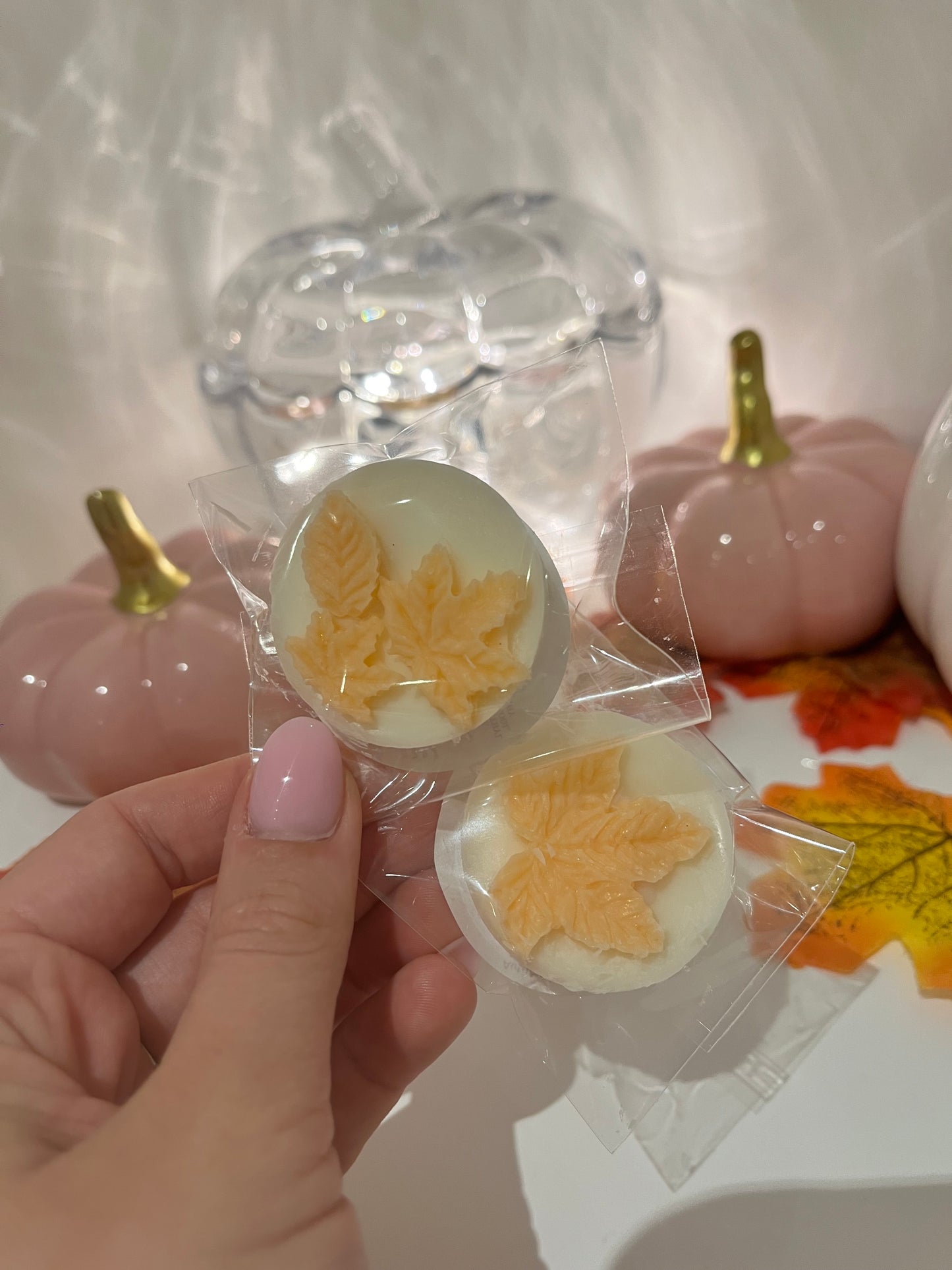 Autumn leaves wax tart