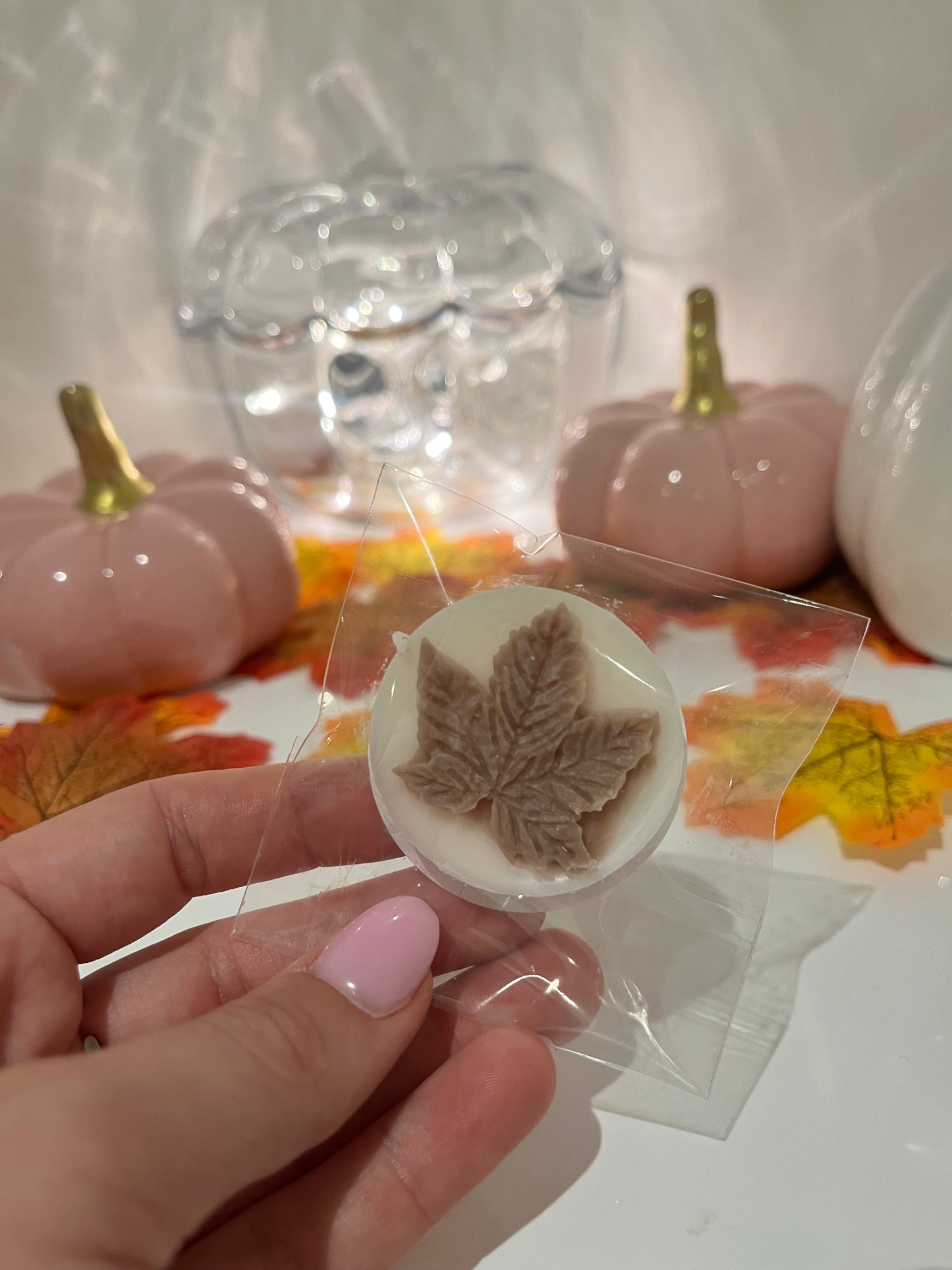 Mahogany teakwood wax tarts