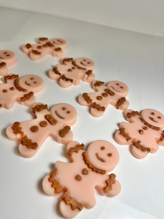 Gingerbread people wax melts